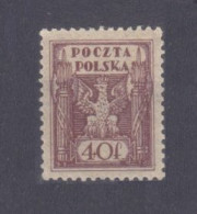 1919 Poland 107 Eagle - Unused Stamps