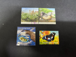 (stamp 19-12-2023) Australia Christmas Island - AAT - Cocos Islands - 4 Stamps - Isole Cocos (Keeling)