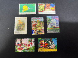 (stamp 19-12-2023) Australia Christmas Island & Cocos Islands - 7 Stamps - Christmas Island