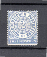 NDP 1869 Freimarke 17 Ziffern Ungebraucht/MLH - Mint