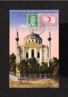 S740-TURKEY-.OLD OTTOMAN POSTCARD ISTANBUL To VALENCE (france) 1933.WWII.Carte Postale TURQUIE - Brieven En Documenten