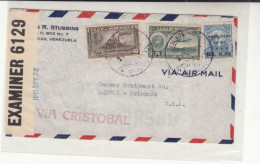 Venezuela / Airmail  U.S. / Jamaica Censorship / Canal Zone - Venezuela