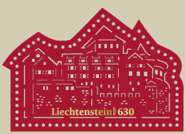 Liechtenstein 2023 ,Vaduz Castle ,  LASER CUTTING , Unusual . - Nuovi