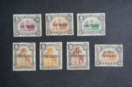 (T2) Portugal Nyassa 1903/ 1910 Carlos Giraffe Camels Complete Set (MH) - Nyasaland