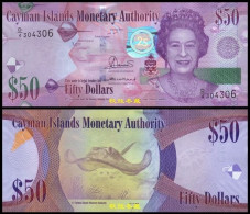 Cayman Islands 50 Dollars, 2023, Commemorative, UNC - Isole Caiman
