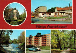 A2190 - TOP Königs Wusterhausen - Ikarus Omnibus Kaufhalle Neubauten - Verlag Bild Und Heimat Reichenbach - Koenigs-Wusterhausen