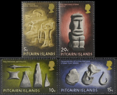 Pitcairn 1971 - Mi-Nr. 119-122 ** - MNH - Funde 6. Jahrhundert - Pitcairn Islands