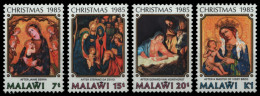 Malawi 1985 - Mi-Nr. 457-460 ** - MNH - Weihnachten / X-mas - Malawi (1964-...)