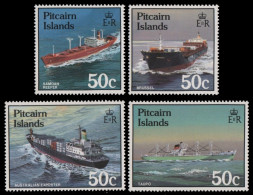 Pitcairn 1987 - Mi-Nr. 289-292 ** - MNH - Schiffe / Ships - Pitcairn Islands