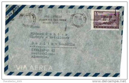 Lettera Busta Argentina-Argentinien Letter- Cover - Briefe- Posta Aerea Anni '50 (of '50s)-Air Mail-to Germany-Berlin - Aéreo