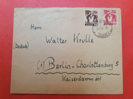 Sarre - Enveloppe De Saarbrücken Pour Berlin En 1947 - D 146 - Lettres & Documents