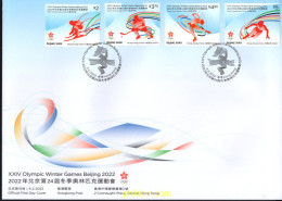 687720 MNH HONG KONG 2022 24 JUEGOS OLÍMPICOS DE INVIERNO, BEIJING 2022 - Collections, Lots & Séries