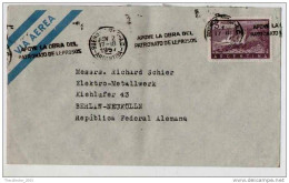 Lettera Busta Argentina-Argentinien Letter- Cover - Briefe- Posta Aerea Anni '50 (of '50s)-Air Mail-to Germany-Berlin - Airmail