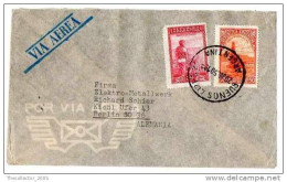 Lettera Busta Argentina-Argentinien Letter- Cover - Briefe- Posta Aerea Anni '50 (of '50s)-Air Mail-to Germany-Berlin - Luftpost