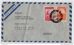 Lettera Busta Argentina-Argentinien Letter- Cover - Briefe- Posta Aerea Anni '50 (of '50s)-Air Mail-to Germany-Berlin - Poste Aérienne