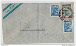 Lettera Busta Argentina-Argentinien Letter- Cover - Briefe- Posta Aerea Anni '50 (of '50s)-Air Mail-to Germany-Berlin - Airmail