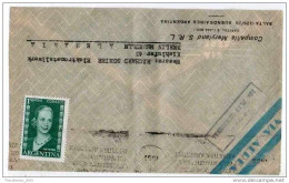 Lettera Busta Argentina-Argentinien Letter- Cover - Briefe- Posta Aerea Anni '50 (of '50s)-Air Mail-to Germany-Berlin - Posta Aerea