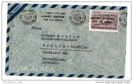 Lettera Busta Argentina-Argentinien Letter- Cover - Briefe- Posta Aerea Anni '50 (of '50s)-Air Mail-to Germany-Berlin - Aéreo