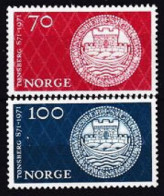 1971. Norway. Tönsberg. MNH. Mi. Nr. 619-20 - Neufs