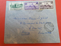 Egypte - Enveloppe De Port Saïd Pour La France En 1947 - D 189 - Briefe U. Dokumente