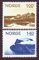 1974. Norway. Tourism. MNH. Mi. Nr. 679-80 - Unused Stamps