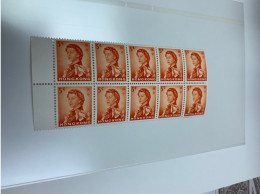 Hong Kong Stamp Definitive Block Of Six MNH QEII - Neufs