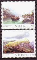 1974. Norway. Paintings. MNH. Mi. Nr. 681-82 - Neufs