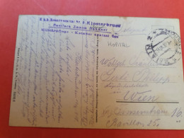 Autriche - Oblitération Militaire Sur Carte Postale En Feldpost En 1917 Pour Wien - D 198 - Brieven En Documenten