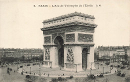 FRANCE - Paris - Vue Générale De L'Arc De Triomphe De L'Etoile - C.M - Carte Postale Ancienne - Arc De Triomphe