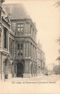 BELGIQUE - Liège - Le Conservatoire (Boulevard Piercot) - Carte Postale Ancienne - Liege