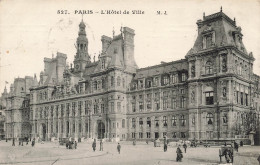 FRANCE - Paris - Vue Générale De L'hôtel De Ville - M.J - Carte Postale Ancienne - Autres Monuments, édifices