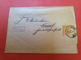 Autriche - Entier Postal Pour Imprimés Pour Kassel En 1899 - D 206 - Streifbänder