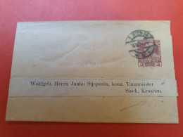 Autriche - Entier Postal De Wien Pour La Croatie - D 210 - Bandas Para Periódicos