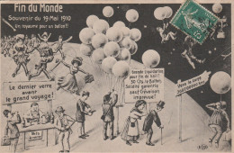 Astronomie - Fin Du Monde - Souvenir Du 19 Mai 1910 - Un Royaume Pour Un Ballon !!.... - Astronomie