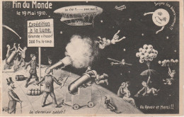 Astronomie - Fin Du Monde - Souvenir Du 19 Mai 1910 - Expédition à La Lune.... - Astronomie