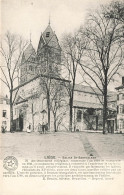 BELGIQUE - Liège - Vue Générale De L'église Saint Barthélemy - Carte Postale Ancienne - Lüttich