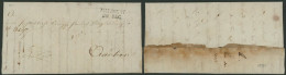 Précurseur - LAC Daté (1819, Texte Allemand) + Obl Linéaire Noir MALMEDY 22 DEC. (Luxe !) > Aachen / Franco, Sans Décomp - 1815-1830 (Periodo Holandes)