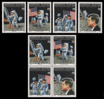 Marshall-Inseln 1994 - Mi-Nr. 526-529 I ** - MNH - Einzeln& ZDR - Raumfahrt - Marshall