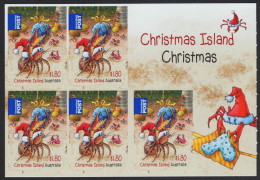 Weihnachtsinsel 2014 - Mi-Nr. 797 ** - MNH - Folienblatt - Weihnachten / Xmas - Christmas Island