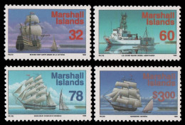 Marshall-Inseln 1995 - Mi-Nr. 579-582 ** - MNH - Schiffe / Ships - Marshall