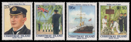 Weihnachtsinsel 1988 - Mi-Nr. 258-261 ** - MNH - Annexion - Christmas Island