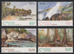 Weihnachtsinsel 1993 - Mi-Nr. 384-387 ** - MNH - Natur - Christmas Island