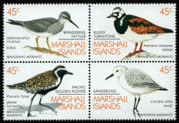 Marshall-Inseln 1989 - Mi-Nr. 222-225 ** - MNH - Vögel / Birds - Marshall