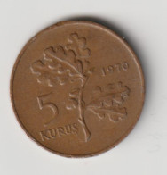 TURKEY 1970: 5 Kurus, KM 890.1 - Turquie