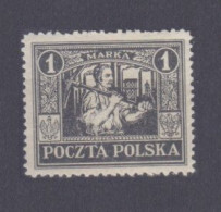 1922 Poland Regular Editions 7 Miners Worker 10,00 € - Unused Stamps