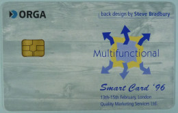 UK - ORGA Demo - Smart Card '96 - Chip - Multifunctional - Henley - Euro Tunnel - Otros & Sin Clasificación