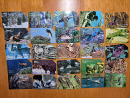 Phonecard Set Poland - Animals - Pologne