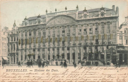 BELGIQUE - Bruxelles - Maisons Des Ducs - Animé - Colorisé - Dos Non Divisé - Carte Postale Ancienne - Monumenten, Gebouwen