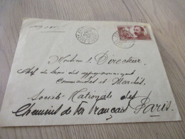 Lettre Colonies Françaises Côte D'Ivoire Abidjan Pour Paris 1938  1 TP - Cartas & Documentos