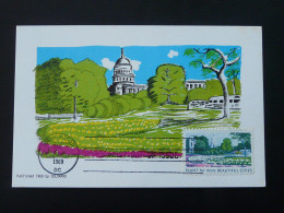Carte Maximum Card Plant For Beautiful Cities Washington USA 1969 - Cartes-Maximum (CM)